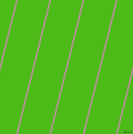 76 degree angle lines stripes, 7 pixel line width, 107 pixel line spacing, Malta and Kelly Green stripes and lines seamless tileable