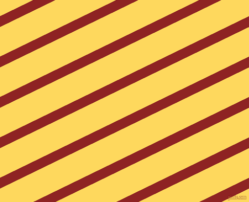 26 degree angle lines stripes, 19 pixel line width, 52 pixel line spacing, Mandarian Orange and Dandelion stripes and lines seamless tileable