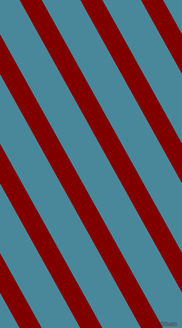 119 degree angle lines stripes, 39 pixel line width, 68 pixel line spacing, Maroon and Hippie Blue stripes and lines seamless tileable
