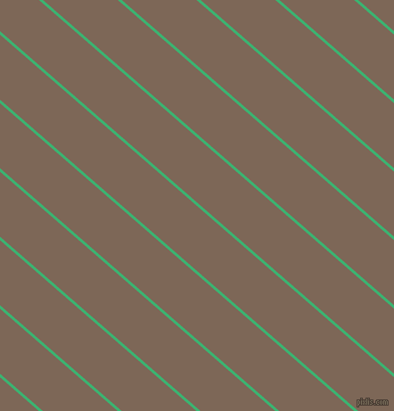 139 degree angle lines stripes, 3 pixel line width, 55 pixel line spacing, Medium Sea Green and Roman Coffee stripes and lines seamless tileable