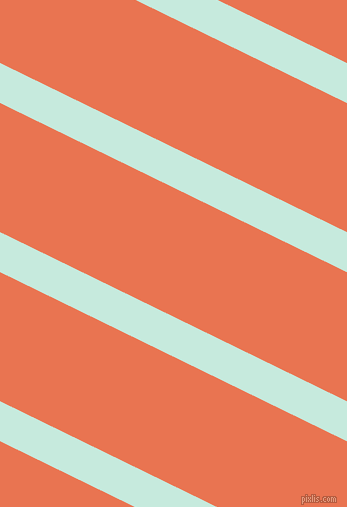 154 degree angle lines stripes, 36 pixel line width, 116 pixel line spacing, Mint Tulip and Burnt Sienna stripes and lines seamless tileable