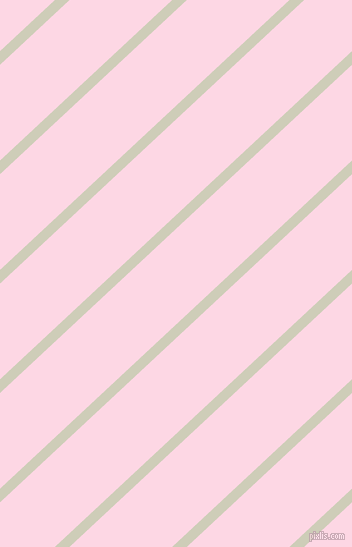 43 degree angle lines stripes, 10 pixel line width, 70 pixel line spacing, Moon Mist and Pig Pink stripes and lines seamless tileable