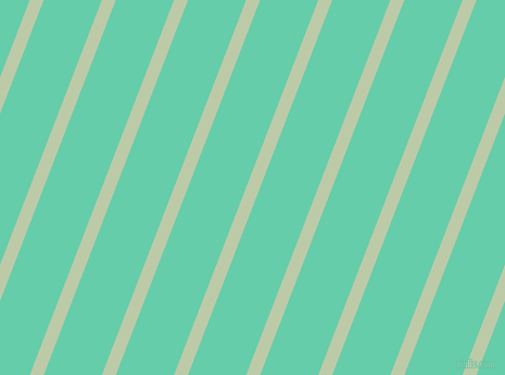 69 degree angle lines stripes, 12 pixel line width, 50 pixel line spacing, Pale Leaf and Medium Aquamarine stripes and lines seamless tileable