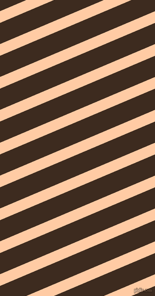 23 degree angle lines stripes, 21 pixel line width, 38 pixel line spacing, Peach and Bistre stripes and lines seamless tileable