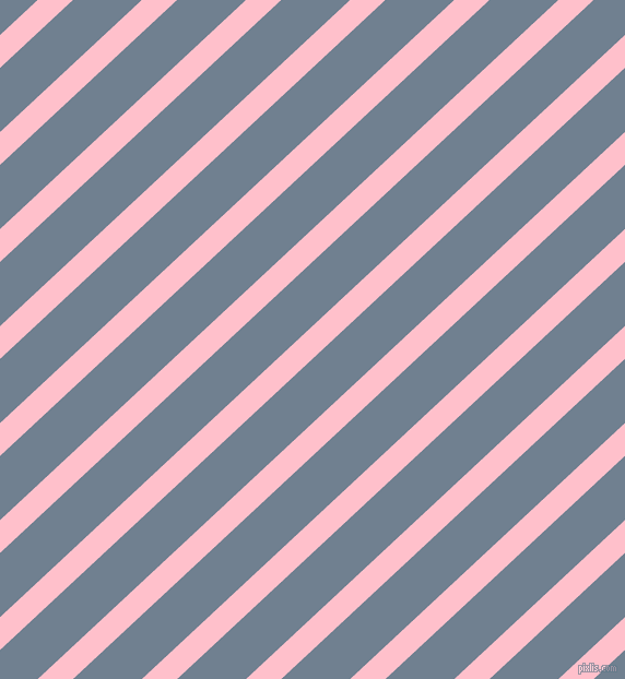 43 degree angle lines stripes, 22 pixel line width, 43 pixel line spacing, Pink and Slate Grey stripes and lines seamless tileable