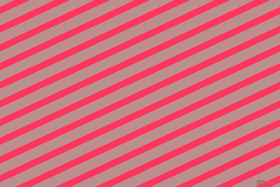 25 degree angle lines stripes, 13 pixel line width, 21 pixel line spacing, Radical Red and Rosy Brown stripes and lines seamless tileable