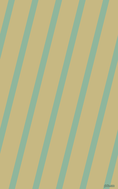 76 degree angle lines stripes, 21 pixel line width, 58 pixel line spacing, Summer Green and Yuma stripes and lines seamless tileable