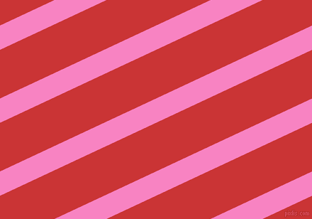25 degree angle lines stripes, 31 pixel line width, 62 pixel line spacing, Tea Rose and Mahogany stripes and lines seamless tileable