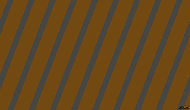 69 degree angle lines stripes, 20 pixel line width, 49 pixel line spacing, Tuatara and Raw Umber stripes and lines seamless tileable