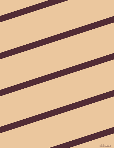 18 degree angle lines stripes, 20 pixel line width, 95 pixel line spacing, Wine Berry and New Tan stripes and lines seamless tileable