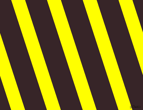 108 degree angle lines stripes, 46 pixel line width, 72 pixel line spacing, Yellow and Aubergine stripes and lines seamless tileable