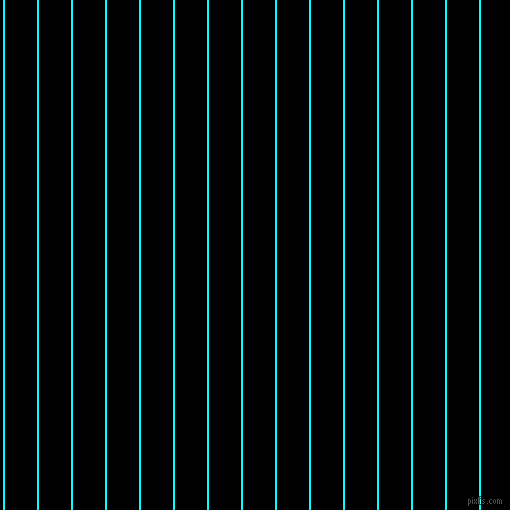 vertical lines stripes, 2 pixel line width, 32 pixel line spacing, Aqua and Black vertical lines and stripes seamless tileable