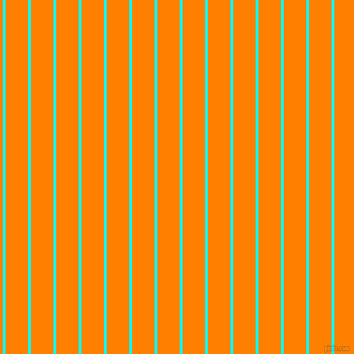 vertical lines stripes, 4 pixel line width, 32 pixel line spacing, Aqua and Dark Orange vertical lines and stripes seamless tileable