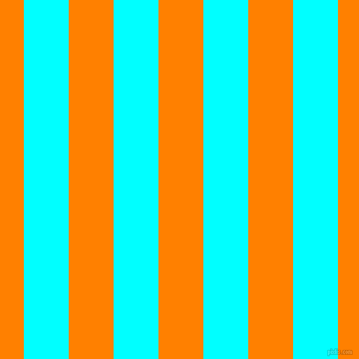 vertical lines stripes, 64 pixel line width, 64 pixel line spacing, Aqua and Dark Orange vertical lines and stripes seamless tileable