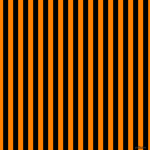vertical lines stripes, 16 pixel line width, 16 pixel line spacing, Black and Dark Orange vertical lines and stripes seamless tileable