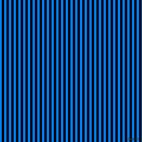 vertical lines stripes, 8 pixel line width, 8 pixel line spacing, Black and Dodger Blue vertical lines and stripes seamless tileable