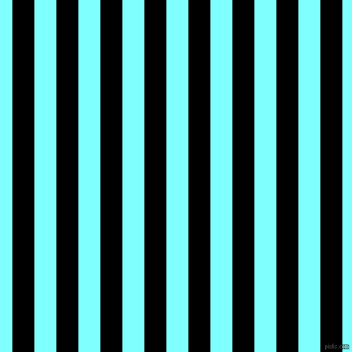 vertical lines stripes, 32 pixel line width, 32 pixel line spacing, Black and Electric Blue vertical lines and stripes seamless tileable