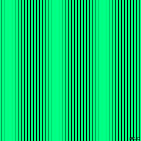 vertical lines stripes, 2 pixel line width, 8 pixel line spacing, Black and Spring Green vertical lines and stripes seamless tileable