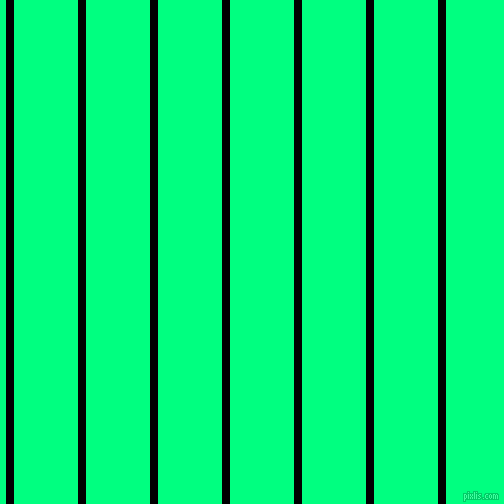 vertical lines stripes, 8 pixel line width, 64 pixel line spacing, Black and Spring Green vertical lines and stripes seamless tileable