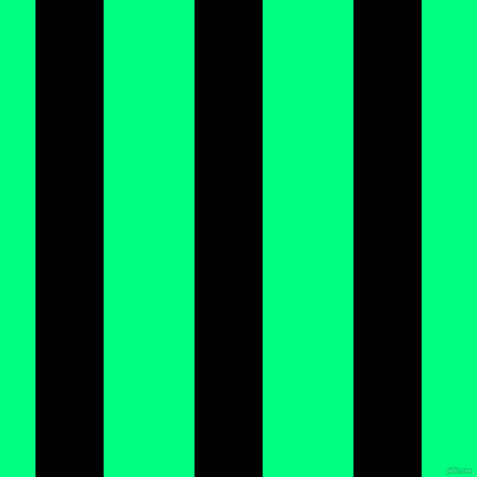 vertical lines stripes, 96 pixel line width, 128 pixel line spacing, Black and Spring Green vertical lines and stripes seamless tileable