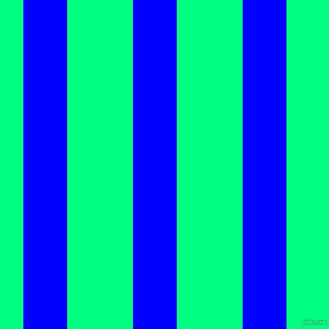 vertical lines stripes, 64 pixel line width, 96 pixel line spacing, Blue and Spring Green vertical lines and stripes seamless tileable