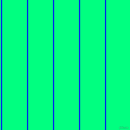 vertical lines stripes, 4 pixel line width, 96 pixel line spacing, Blue and Spring Green vertical lines and stripes seamless tileable