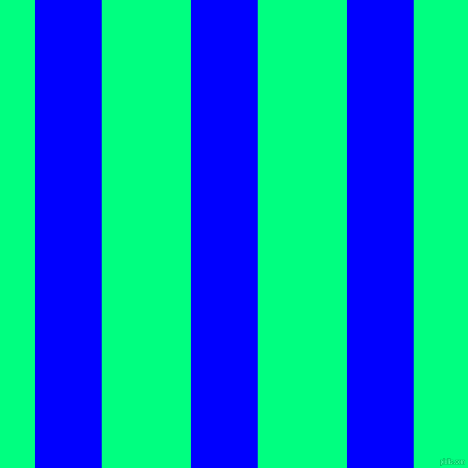vertical lines stripes, 96 pixel line width, 128 pixel line spacing, Blue and Spring Green vertical lines and stripes seamless tileable