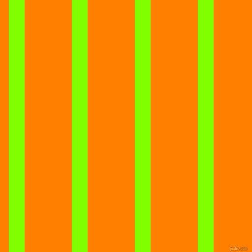 vertical lines stripes, 32 pixel line width, 96 pixel line spacing, Chartreuse and Dark Orange vertical lines and stripes seamless tileable