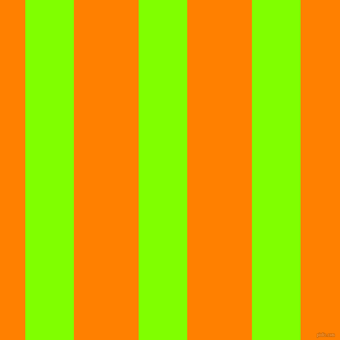vertical lines stripes, 96 pixel line width, 128 pixel line spacing, Chartreuse and Dark Orange vertical lines and stripes seamless tileable