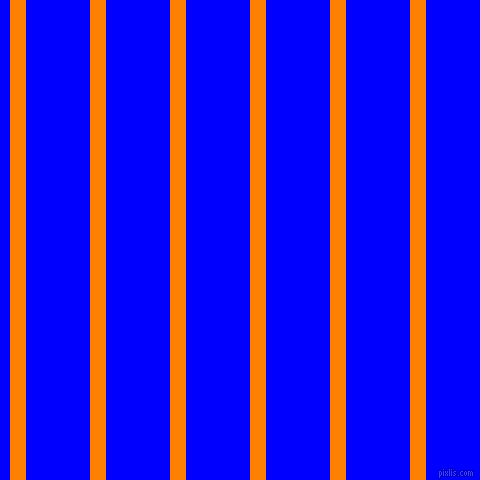 vertical lines stripes, 16 pixel line width, 64 pixel line spacing, Dark Orange and Blue vertical lines and stripes seamless tileable