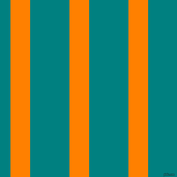 vertical lines stripes, 64 pixel line width, 128 pixel line spacing, Dark Orange and Teal vertical lines and stripes seamless tileable