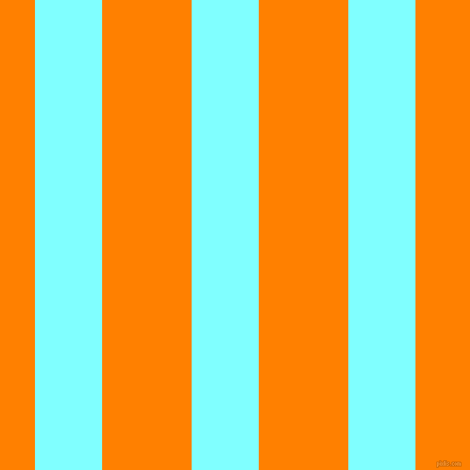 vertical lines stripes, 96 pixel line width, 128 pixel line spacing, Electric Blue and Dark Orange vertical lines and stripes seamless tileable