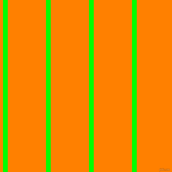vertical lines stripes, 16 pixel line width, 128 pixel line spacing, Lime and Dark Orange vertical lines and stripes seamless tileable