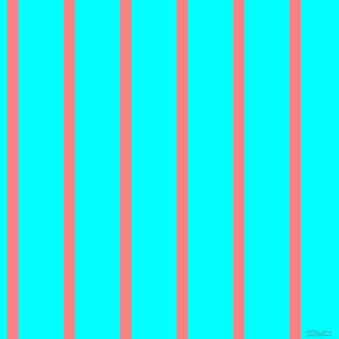 vertical lines stripes, 16 pixel line width, 64 pixel line spacing, Salmon and Aqua vertical lines and stripes seamless tileable