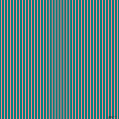 vertical lines stripes, 4 pixel line width, 8 pixel line spacing, Salmon and Teal vertical lines and stripes seamless tileable