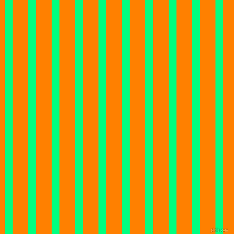 vertical lines stripes, 16 pixel line width, 32 pixel line spacing, Spring Green and Dark Orange vertical lines and stripes seamless tileable