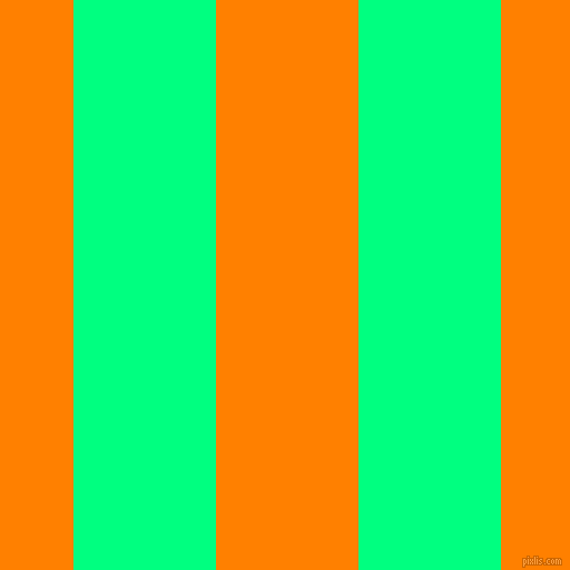 vertical lines stripes, 128 pixel line width, 128 pixel line spacing, Spring Green and Dark Orange vertical lines and stripes seamless tileable