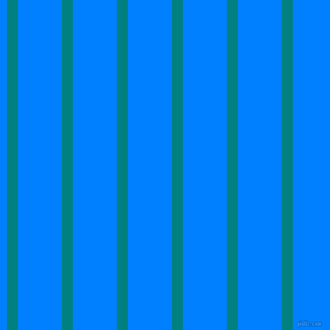 vertical lines stripes, 16 pixel line width, 64 pixel line spacing, Teal and Dodger Blue vertical lines and stripes seamless tileable