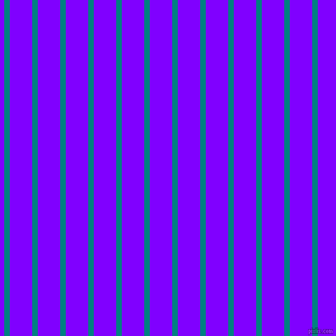 vertical lines stripes, 8 pixel line width, 32 pixel line spacing, Teal and Electric Indigo vertical lines and stripes seamless tileable