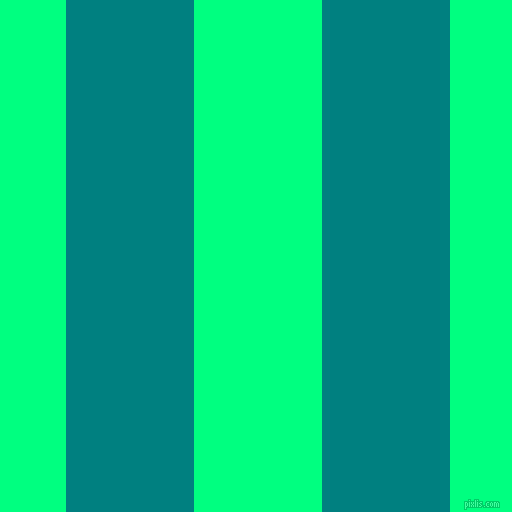 vertical lines stripes, 128 pixel line width, 128 pixel line spacing, Teal and Spring Green vertical lines and stripes seamless tileable