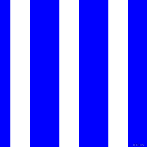 vertical lines stripes, 64 pixel line width, 96 pixel line spacing, White and Blue vertical lines and stripes seamless tileable
