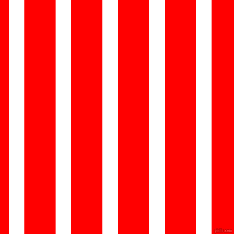 vertical lines stripes, 32 pixel line width, 64 pixel line spacing, White and Red vertical lines and stripes seamless tileable