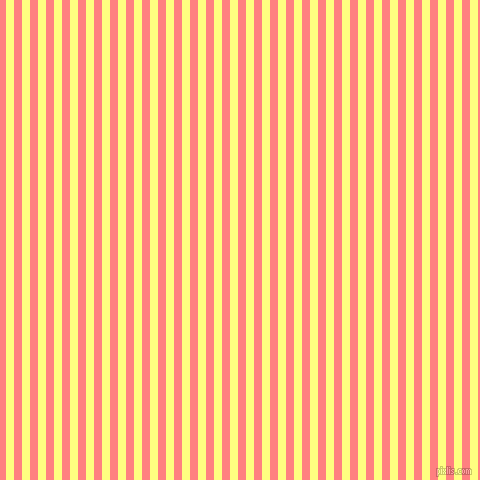 vertical lines stripes, 8 pixel line width, 8 pixel line spacing, Witch Haze and Salmon vertical lines and stripes seamless tileable