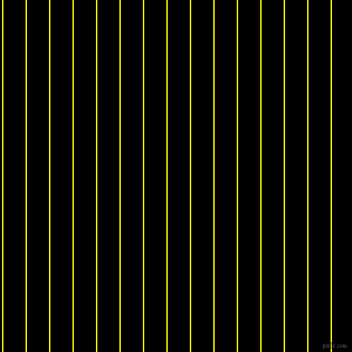 vertical lines stripes, 2 pixel line width, 32 pixel line spacing, Yellow and Black vertical lines and stripes seamless tileable