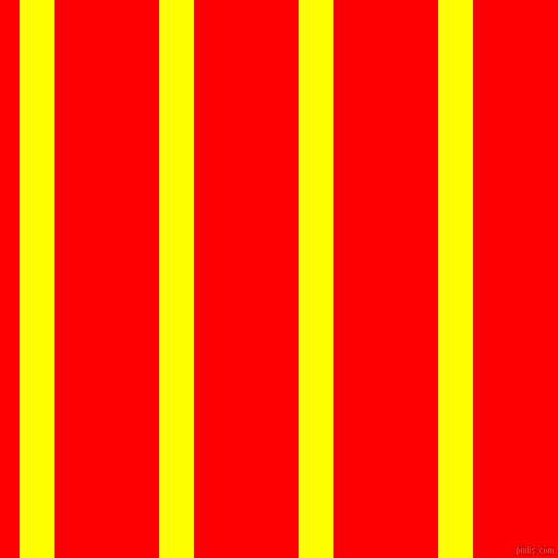 vertical lines stripes, 32 pixel line width, 96 pixel line spacing, Yellow and Red vertical lines and stripes seamless tileable
