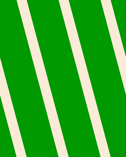 105 degree angle lines stripes, 32 pixel line width, 101 pixel line spacing, Antique White and Islamic Green angled lines and stripes seamless tileable