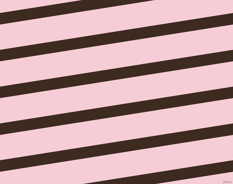 9 degree angle lines stripes, 46 pixel line width, 101 pixel line spacing, Bistre and Pink Lace angled lines and stripes seamless tileable