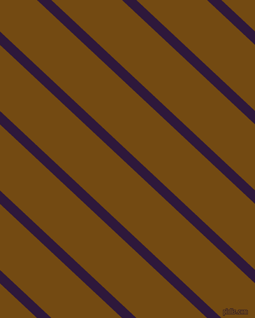 137 degree angle lines stripes, 14 pixel line width, 69 pixel line spacing, Blackcurrant and Raw Umber angled lines and stripes seamless tileable