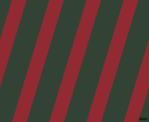 73 degree angle lines stripes, 45 pixel line width, 69 pixel line spacing, Bright Red and Timber Green angled lines and stripes seamless tileable