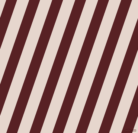 71 degree angle lines stripes, 34 pixel line width, 38 pixel line spacing, Burnt Crimson and Dawn Pink angled lines and stripes seamless tileable